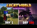 Lagu 100 Hari Minecraft Hardcore LUCKY WORLD INVASION