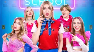 فتاة جديدة في مدرسة داخلية فاخرة أنواع الفتيات في تيم تين على يوتيوب 