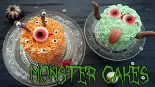 Halloween-Torte: Ein Geist aus Kuchen. 