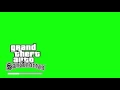 Grand Theft Auto San Andreas Loading Green Screen