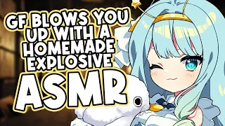 gf blows you up with a homemade explosive ASMR