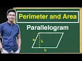 Perimeter and Area of Parallelogram by MathTeacherGon