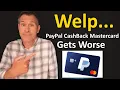 NEWS PayPal CashBack MasterCard Gets A Downgrade Significant Credit Card Reward Cut