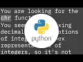 How to convert an int to a hex string