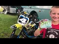 Download Lagu Alabama dirt bike racing, pinned on his 50cc cobra Jr -Summer Classic 2019 AMA