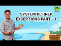 System Defined Exceptions Part-1 Salesforce Development Tutorials