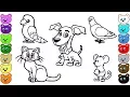 Home Animals Coloring Pages