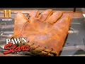 HUGE SWING for Babe Ruth Signed Bat and Glove Season 5 Pawn Stars