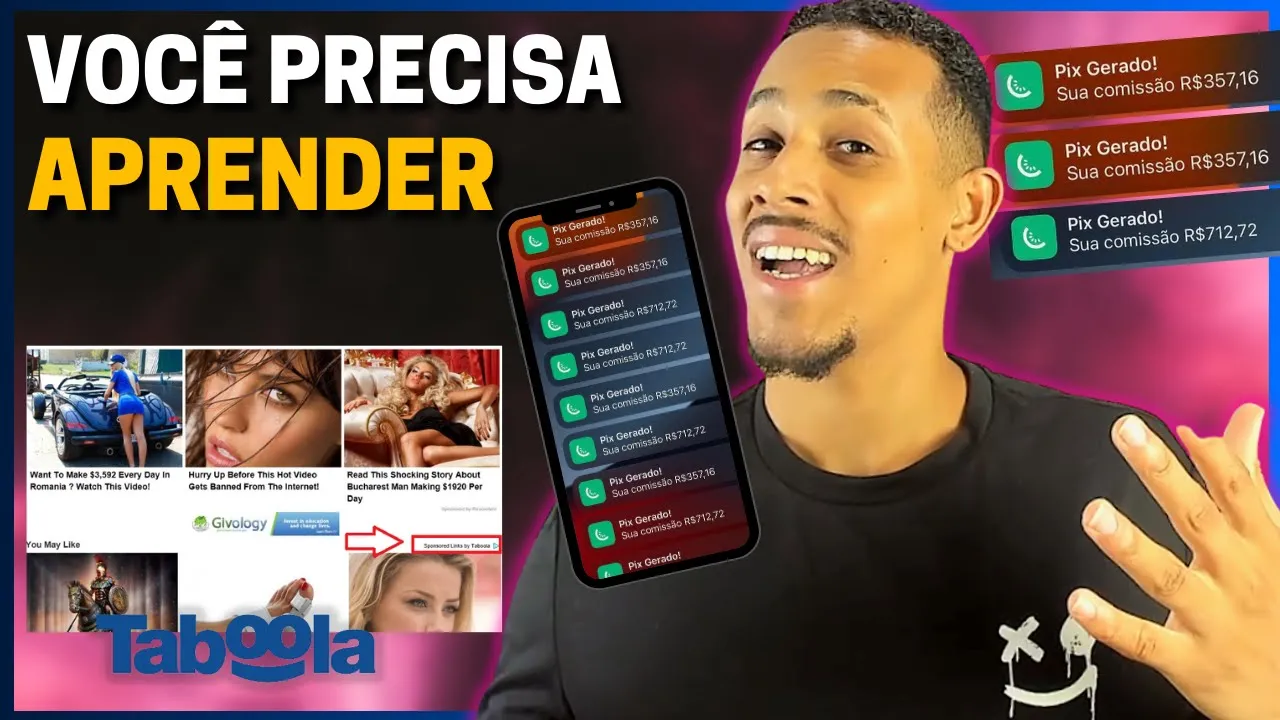 ATENÇÃO! ???? O SEGREDO DE GANHAR DINHEIRO COM TABOOLA - Dicas Do Daniel