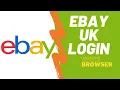 eBay UK Login How to Login To eBay UK Account On Phone eBay co uk Login