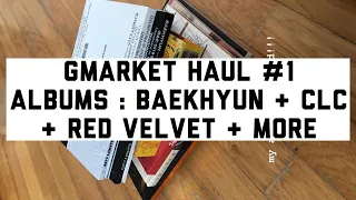 Download UNBOXING | BAEKHYUN RED VELVET CLC | GMARKET HAUL #1 MP3