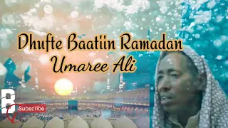 Manzuuma Umaree Ali Dhufte Baatiin Ramadan Ethiopian Oromo Nashed Manzuma 