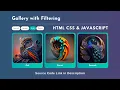 Create Responsive Filterable Image Gallery Using HTML CSS JavaScript