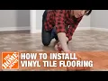 How to Install Peel-and-Stick Vinyl Tile Flooring The Home Depot