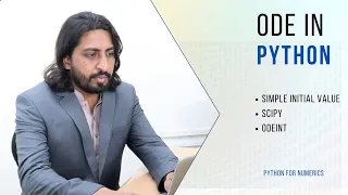 Differential equation in python - Simple ODE using Python and SciPy