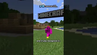 the minecraft tutorial world had a secret