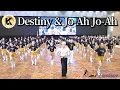 Download Lagu [In Jakarta] Destiny \u0026 Jo-Ah Jo-Ah Linedance with Heejin(KOR) \u0026 Mei BLD(INA) 갈라디너파티 / Mei 학생들과 퍼포먼스