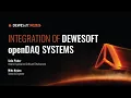 Integration of Dewesoft openDAQ Systems Dewesoft MC2026