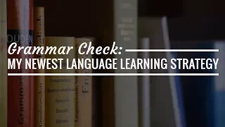 Grammar Check: My Newest Language Learning Strategy