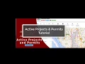 Active Projects and Permits Tutorial