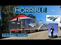 Lagu Amtrak Can Be Horrible. | Coast Starlight - Coach | Los Angeles to Portland