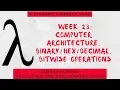 Lambda School Week 23 Comp Architecture Full Stack Web Dev Academy
