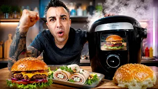 Je teste les FAST FOOD du robot COOKEO Moulinex !