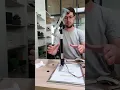 Sliding on the surface of a table top reaction wheel
