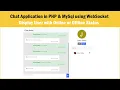 Chat Application in PHP MySql using WebSocket - Display User with Online or Offline Status