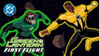 green lantern first flight hal jordans coldest moment super scenes dc