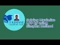 Solving Maximization linear programming problem by using simplex method In Amharic Language