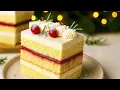 Christmas Cranberry White Chocolate Layer Cake