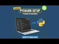 Python Tutorial for Beginners Install PyCharm Run Your First Program