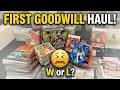 I Spent 40 on a Goodwill Box of Sports Cards - Big W or L