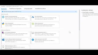 Installing Visual Studio 2019 Community Edition