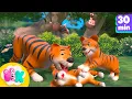 Download Lagu Les animaux de la jungle 🐯🐍 Découvrez les animaux de la savane pour Enfants ! | HeyKids en Français