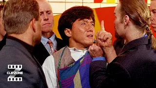 mr nice guy jackie chan food demonstration gone wrong clipzone high octane hits