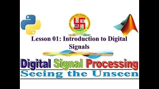 L01 Introduction to Digital Signals
