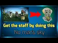 Get the Echoes staff by doing this - no man s sky