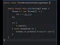 Java Interview Trap Thread Exceptions Even Senior Developers Get Wrong