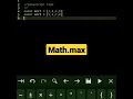 Math max javascript tutorial