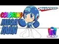 How to Color Mega Man New Coloring Pages - Capcom Games Coloring Book for Kids