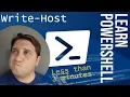 PowerShell Write-Host