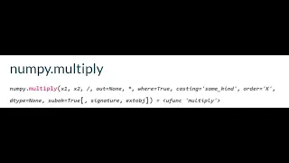 Element-wise multiplication of two array using numpy