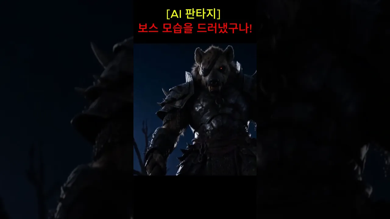 보스 모습을 드러냈구나!
