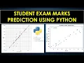 Machine learning project Student exam mark prediction using python AK