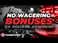 Your Guide to NO WAGERING Casino Bonuses in Canada 2025 - Free spins included