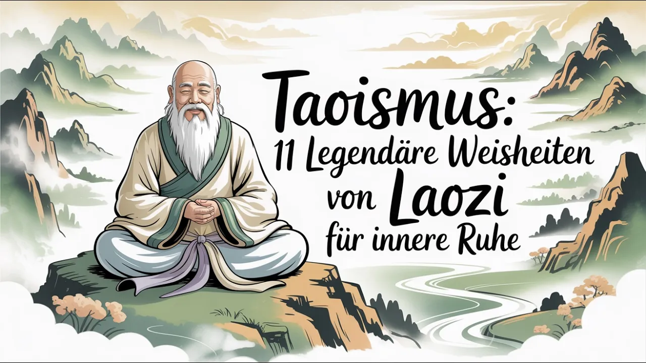 Taoismus: 11 LEGENDÄREN Weisheiten von Laozi für innere Ruhe Hörbuch
