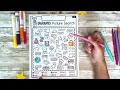 Fun Digraphs I Spy Worksheets for K-2 Kids Phonics Practice Read and Find Made Easy