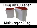 Tupperware Multikeeper 20kg and Rice Keeper 10kg Review After 3 Years